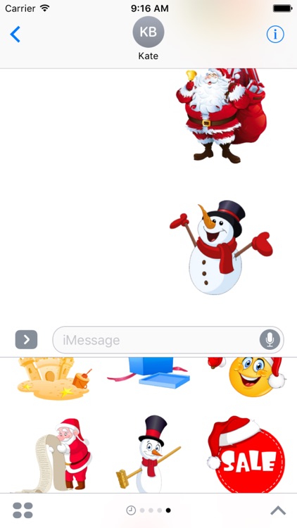 Christmas Party Stickers for iMessage