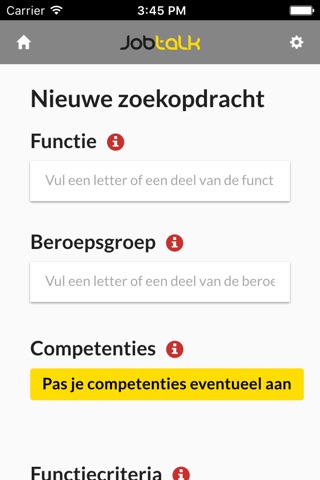 JobTalk … vacatures swipen screenshot 2