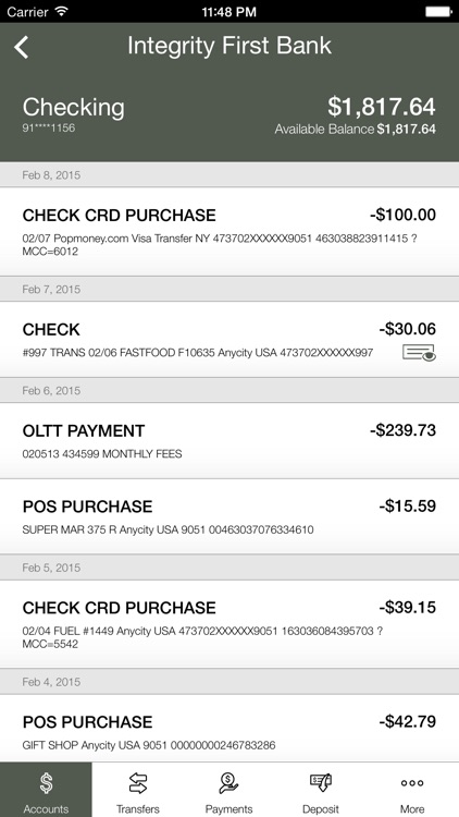 Integrity First Bank screenshot-3