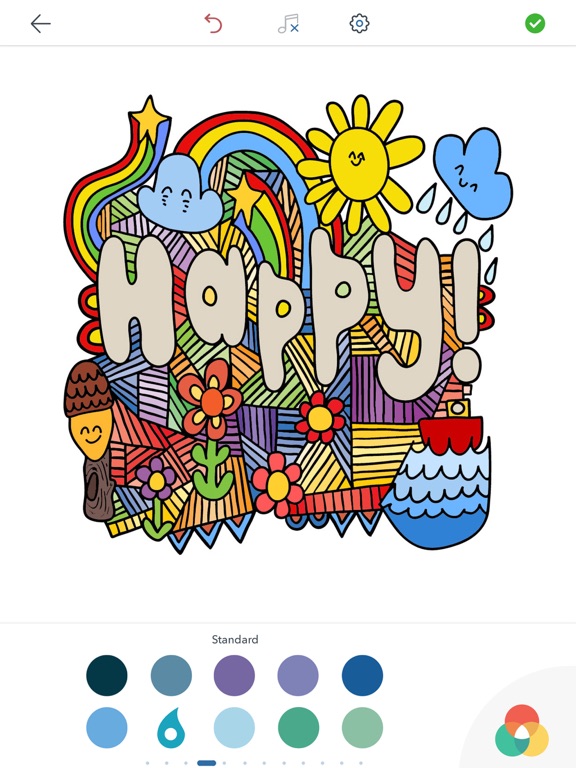 Fun Coloring Pages for Adults screenshot 2