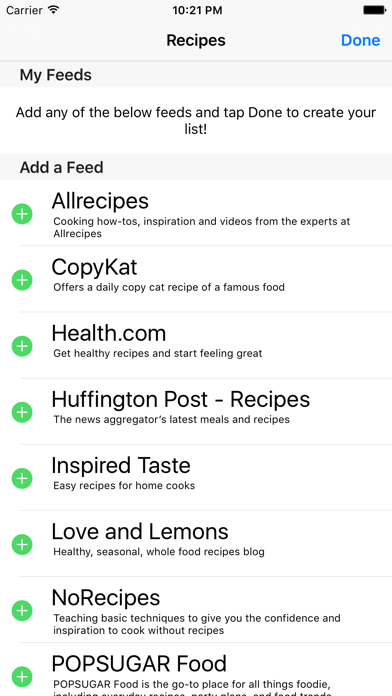 How to cancel & delete Recipes - A News Reader for Food Lovers and Easy Cooking from iphone & ipad 3