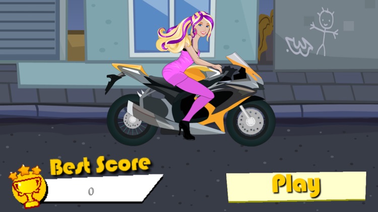 Motor Racer for Barbie screenshot-4