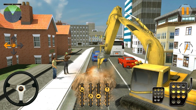 Heavy hill climb cutter excavator 3d(圖2)-速報App