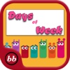 Days Of Week Learning For kids Using Flashcards and sounds-A Baby Book