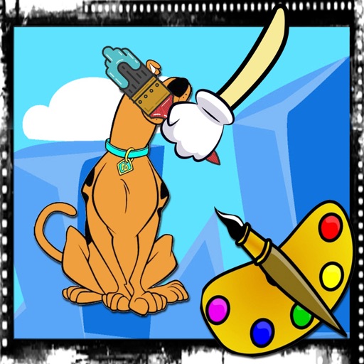 Coloring Pages Scooby Doo Version