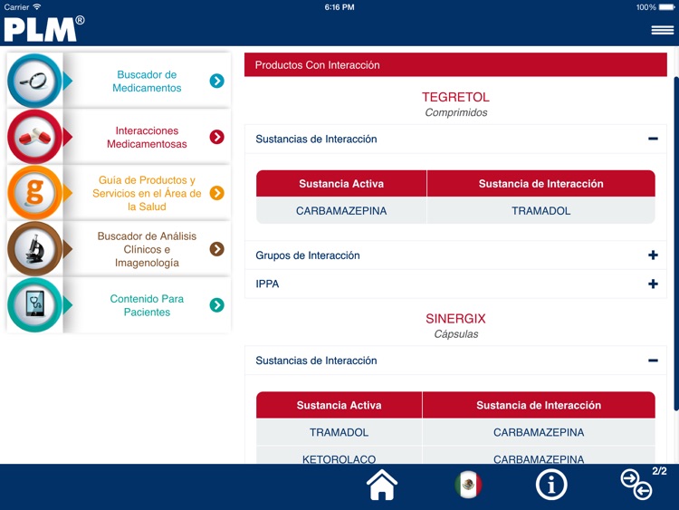PLM Medicamentos for iPad