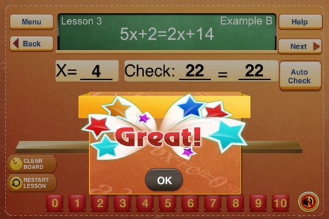 Hands-On Equations 1 screenshot 2