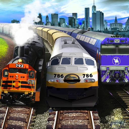 Train Simulation 3D Free Icon