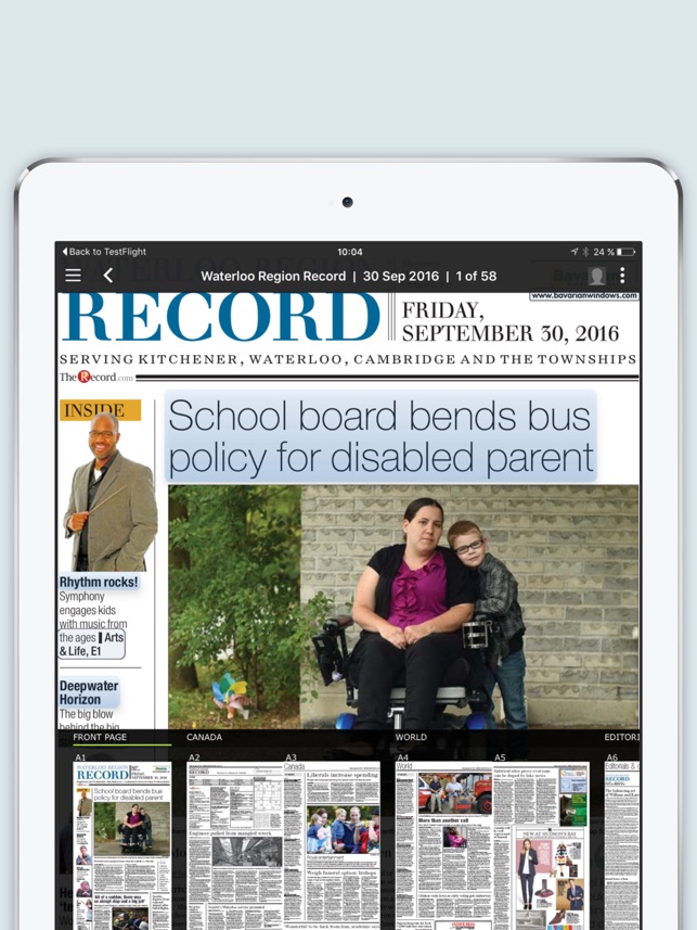 Waterloo Region Record Epaper On The App Store