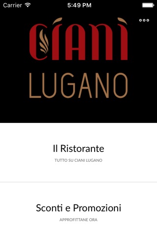 Ciani Lugano screenshot 2