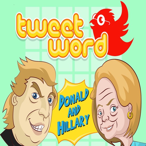 Donald & Hillary Daily Tweetword Puzzle iOS App