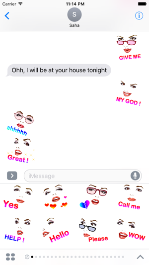 Sexy Girl Stickers for iMessage(圖1)-速報App