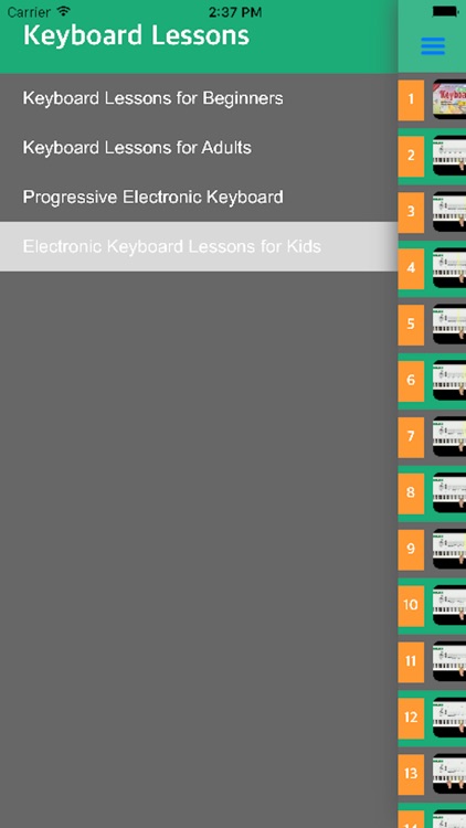 Electronic Keyboard - Piano Keyboard: Learn Keyboard For Videos screenshot-3