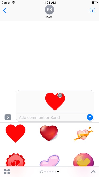 Love And Romance Stickers For iMessage