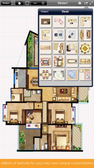 Interior Plan : 2D Home Design & Floor Plan screenshot 4