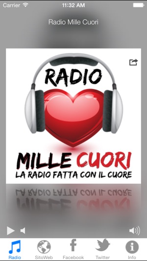 Radio Mille Cuori Official(圖1)-速報App