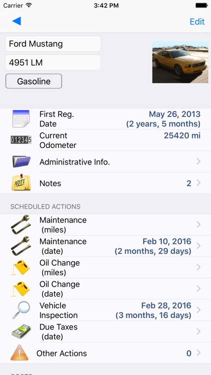 Car Manager : your Car or Bike, in your pocket