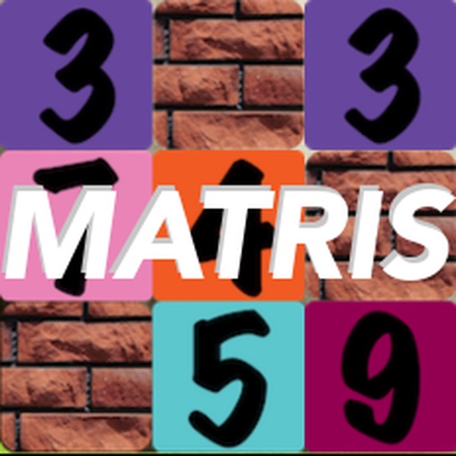 Matris - challenge your math at Tetris style iOS App