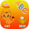 ABC Learning letter set for children with english dialect vocabulary