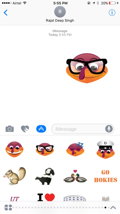 Virginia Tech Back to School Emojis