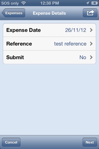 Expenses 9.07.04 screenshot 3