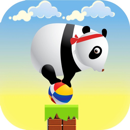 Ninja Panda Ball Jump iOS App