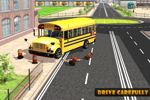 School Bus Driver – City Drive to Pick & Drop Kids screenshot 4