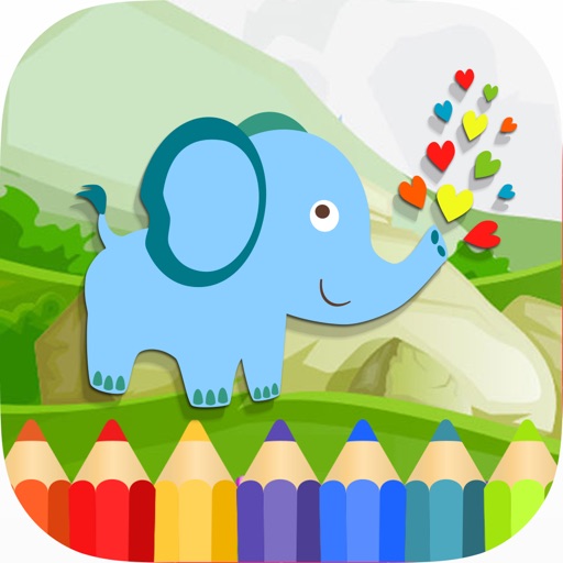 Animal Coloring Books - drawing game for kids