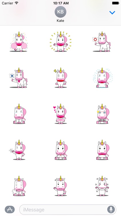 Unicorn Sweet Sticker