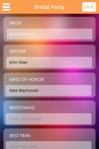 Wedding Planner - program to manage Invitations screenshot 4