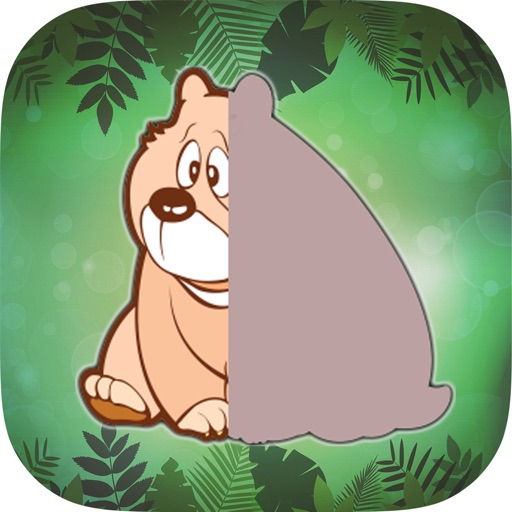 Animals Match Puzzle Game Kids Icon