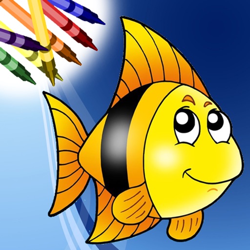 Ocean Coloring Book! iOS App