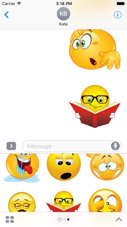 Emoji HD Stickers for iMessage