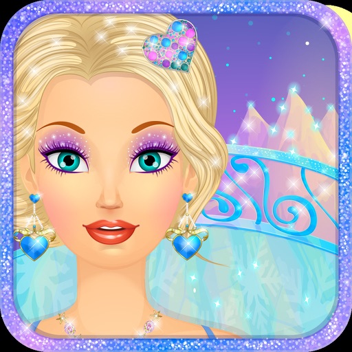 Ice Queen Prom Salon: Makeup & Dress Up Girl Games iOS App