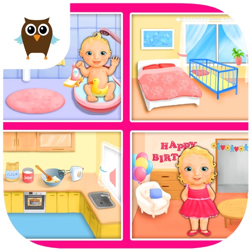 Sweet Baby Girl - Dream House and Play Time iOS App