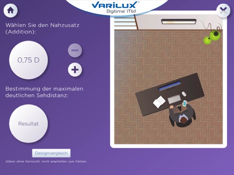 Essilor (CH) Varilux Digitime screenshot 2