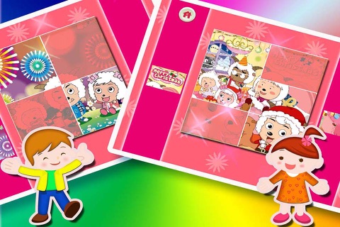 Picture Puzzles Game For Kids - Christmas and Santa Claus screenshot 3