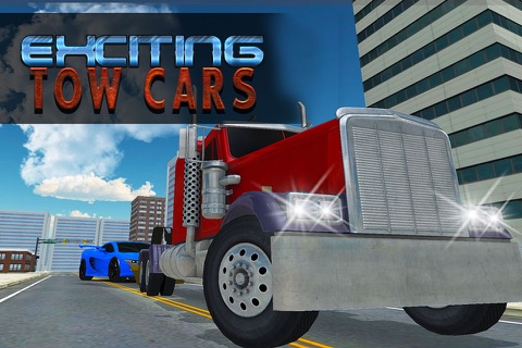 Heavy Tow Truck Driver 3D 2015 - Real trucker simulation and parking game screenshot 2