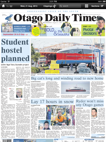 Otago Daily Times screenshot 4