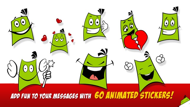 Comics Head Animated Stickers