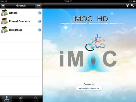 iMOC HD screenshot 2