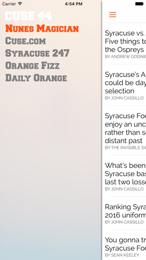 CUSE 44 - Sports News for Syracuse University(圖3)-速報App