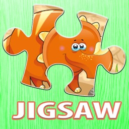 Dinosaur Puzzle for Kids Cartoon Dino Jigsaw Games
