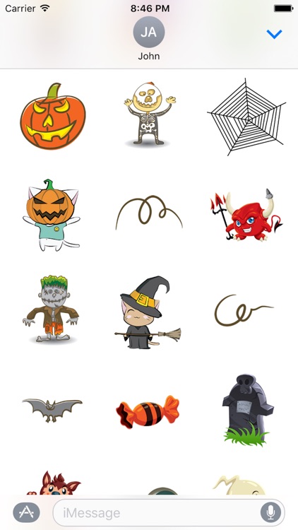 Halloween Kitty Sticker