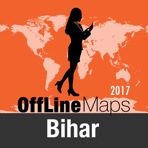 Bihar Offline Map and Travel Trip Guide icon