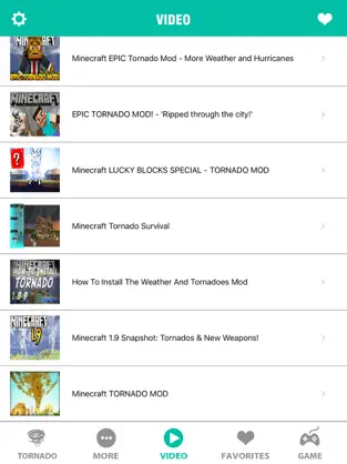 Captura de Pantalla 2 Tornado Mod Pro - Best Wiki & Game Tools for Minecraft PC Edition iphone
