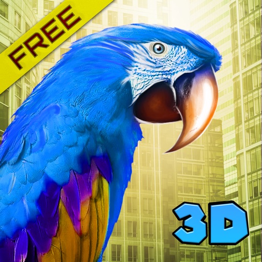 City Parrot Simulator 3D