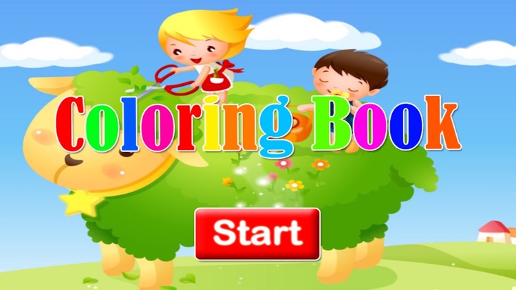 The little boys and girls coloring book free screenshot-3