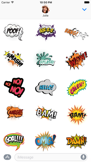 Poof! Comics Stickers(圖2)-速報App