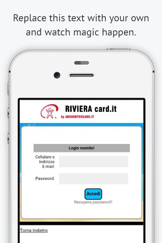 RivieraCard screenshot 2